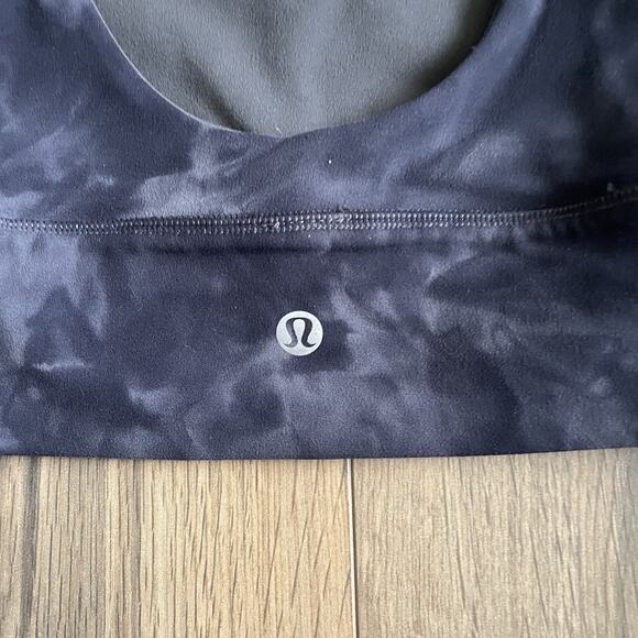 Lululemon Align Reversible Bra Light Support Sz 6 A/B Cup Nulu Gray Blue/Gray - Picture 5 of 8